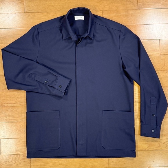 13 Bonaparte Other - 13 Bonaparte Navy Blue Medium‎ Chore Jacket Overshirt Mens French Workwear